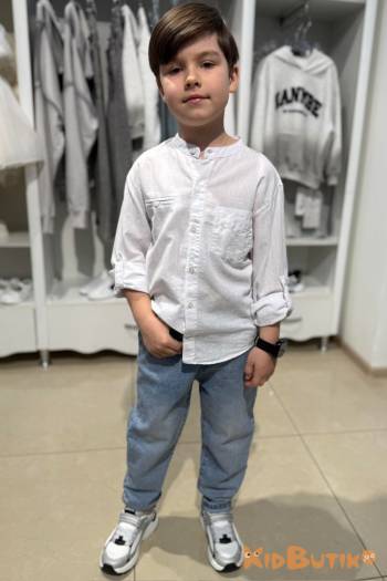 Купити Джинси баггі світлі "G" для хлопчика Bolina Baby И26-73(C020/1) на КідБутік Джинси баггі світлі "G" для хлопчика Bolina Baby И26-73(C020/1)