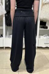 Купить Штаны палаццо трикотажные черные с оригинальным верхом LOCOLOCO ЛЛ26-13(8187) на КидБутик Штаны палаццо трикотажные черные с оригинальным верхом LOCOLOCO ЛЛ26-13(8187)