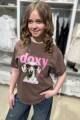 Купити Футболка шоколадна з таксою "Doxy girl" LOCOLOCO ЛЛ26-6Шок(8633) на КідБутік Футболка шоколадна з таксою "Doxy girl" LOCOLOCO ЛЛ26-6Шок(8633) - фото 3