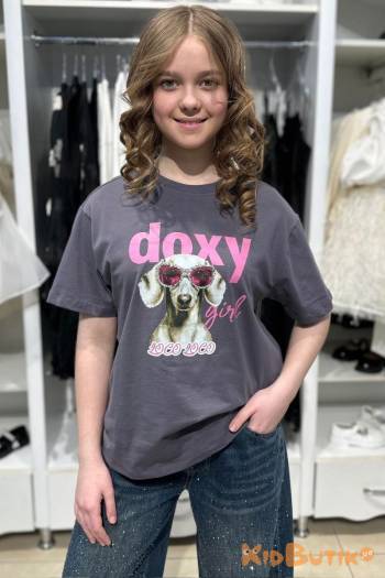 Купити Футболка сіра з таксою "Doxy girl" LOCOLOCO ЛЛ26-6Сір(8633) на КідБутік Футболка сіра з таксою "Doxy girl" LOCOLOCO ЛЛ26-6Сір(8633)