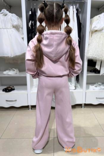 Купить Спортивный костюм 2-ка розовый с кружевом Другие бренды В*Р26-3рож(26676) на КидБутик Спортивный костюм 2-ка розовый с кружевом Другие бренды В*Р26-3рож(26676)