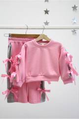 Купить Костюм 2-ка розовый свитшот+штаны палаццо "Бантики" Bolina Baby И26-31Рож(13588) на КидБутик Костюм 2-ка розовый свитшот+штаны палаццо "Бантики" Bolina Baby И26-31Рож(13588)