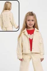Купить Джинсовая курточка желтого цвета для девочки Escabel Kids Ес26-25Жт(26152) на КидБутик Джинсовая курточка желтого цвета для девочки Escabel Kids Ес26-25Жт(26152)