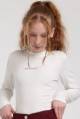 Купити Лонгслів молочного кольору для дівчинки Escabel Kids Ес26-5Мол(5010) на КідБутік Лонгслів молочного кольору для дівчинки Escabel Kids Ес26-5Мол(5010) - фото 3