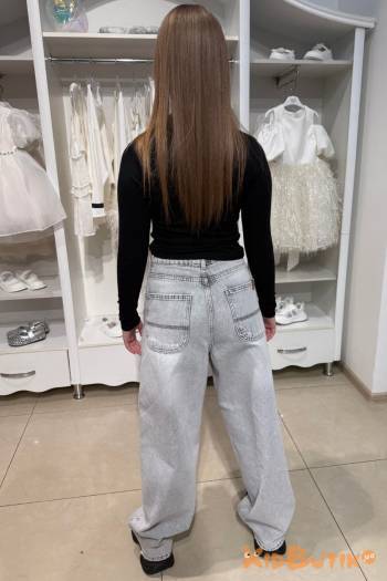 Купити Лонгслів чорного кольору для дівчинки Escabel Kids Ес26-5Чорн(5010) на КідБутік Лонгслів чорного кольору для дівчинки Escabel Kids Ес26-5Чорн(5010)