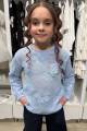 Купити Кофточка зі стразами блакитного кольору для дівчинки Escabel Kids Ес26-4Блак(36148) на КідБутік Кофточка зі стразами блакитного кольору для дівчинки Escabel Kids Ес26-4Блак(36148) - фото