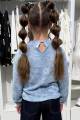 Купити Кофточка зі стразами блакитного кольору для дівчинки Escabel Kids Ес26-4Блак(36148) на КідБутік Кофточка зі стразами блакитного кольору для дівчинки Escabel Kids Ес26-4Блак(36148) - фото 2
