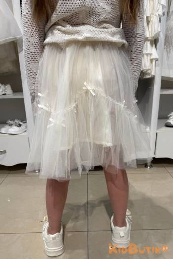 Купити Кофточка зі стразами кремового кольору для дівчинки Escabel Kids Ес26-4Крем(36148) на КідБутік Кофточка зі стразами кремового кольору для дівчинки Escabel Kids Ес26-4Крем(36148)