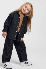 Купить Джинсы синие со стразами для девочки Escabel Kids Ес26-2(26109) на КидБутик Джинсы синие со стразами для девочки Escabel Kids Ес26-2(26109)