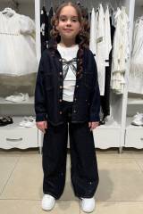 Купить Куртка джинсовая синего цвета Escabel Kids Ес26-1(26108) на КидБутик Куртка джинсовая синего цвета Escabel Kids Ес26-1(26108)