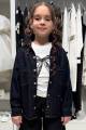 Купить Куртка джинсовая со стразами синего цвета Klins Kids Style Ес26-6(26148) на КидБутик Куртка джинсовая со стразами синего цвета Klins Kids Style Ес26-6(26148)