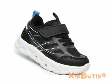 Купити Кросівки чорні зі сіточкою та LED-підсвіткою Tom.m 26-60047Е на КідБутік Кросівки чорні зі сіточкою та LED-підсвіткою Tom.m 26-60047Е