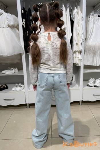 Купити Джинси прямі блакитні зі стразами Suzie Сю26-41Блак(LP185-Y5F05) на КідБутік Джинси прямі блакитні зі стразами Suzie Сю26-41Блак(LP185-Y5F05)