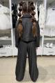 Купить Костюм 2-ка черный штаны+пиджак со стразами Escabel Kids Ес26-28(36184) на КидБутик Костюм 2-ка черный штаны+пиджак со стразами Escabel Kids Ес26-28(36184) - фото 2