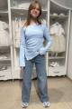 Купити Кофта блакитна в рубчик для дівчинки Suzie Сю26-3Блак(SW202-Y5F22) на КідБутік Кофта блакитна в рубчик для дівчинки Suzie Сю26-3Блак(SW202-Y5F22) - фото 4