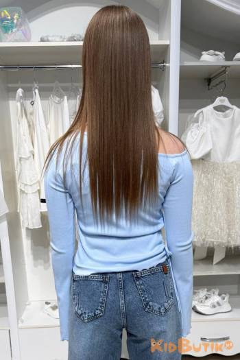 Купити Кофта блакитна в рубчик для дівчинки Suzie Сю26-3Блак(SW202-Y5F22) на КідБутік Кофта блакитна в рубчик для дівчинки Suzie Сю26-3Блак(SW202-Y5F22)