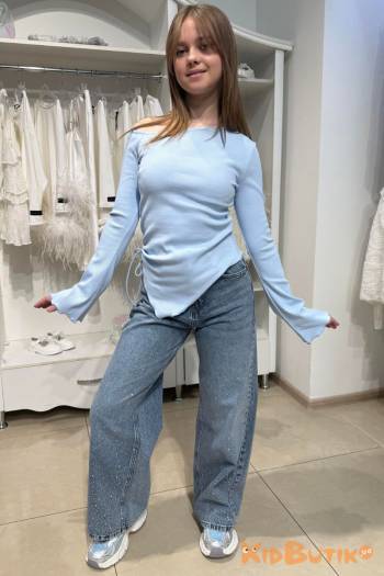 Купити Кофта блакитна в рубчик для дівчинки Suzie Сю26-3Блак(SW202-Y5F22) на КідБутік Кофта блакитна в рубчик для дівчинки Suzie Сю26-3Блак(SW202-Y5F22)