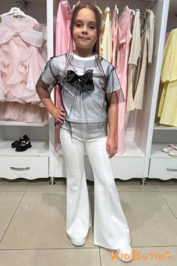 Купити Штани молочного кольору для дівчинки Suzie Сю26-22Мол(LP204-Y6F16) на КідБутік Штани молочного кольору для дівчинки Suzie Сю26-22Мол(LP204-Y6F16)