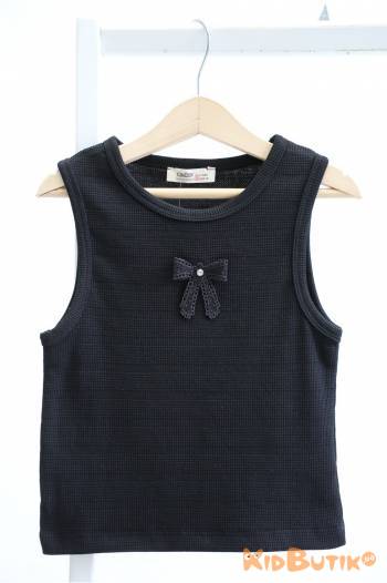 Купить Майка черная для девочки Çikoby Сік26-37Чор(СК70871) на КидБутик Майка черная для девочки Çikoby Сік26-37Чор(СК70871)