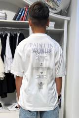 Купить Футболка белая Paint in Reporter Young Р26-15(0440B-08-200) на КидБутик Футболка белая Paint in Reporter Young Р26-15(0440B-08-200)