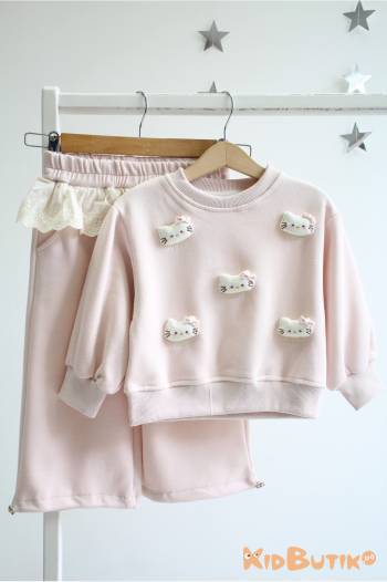 Купить Костюм розовый с котиками "Hello, Kitty" Другие бренды Кн26-11Рз(ХТ5038) на КидБутик Костюм розовый с котиками "Hello, Kitty" Другие бренды Кн26-11Рз(ХТ5038)