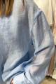 Купити Сорочка блакитного кольору для дівчинки WKS Wks26-47Блак на КідБутік Сорочка блакитного кольору для дівчинки WKS Wks26-47Блак - фото 6