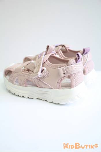 Купить Босоножки розовые закрытые с тесьмой-липучкой Tom.m 26-60072D на КидБутик Босоножки розовые закрытые с тесьмой-липучкой Tom.m 26-60072D