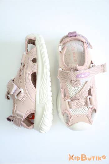Купить Босоножки розовые закрытые с тесьмой-липучкой Tom.m 26-60072D на КидБутик Босоножки розовые закрытые с тесьмой-липучкой Tom.m 26-60072D