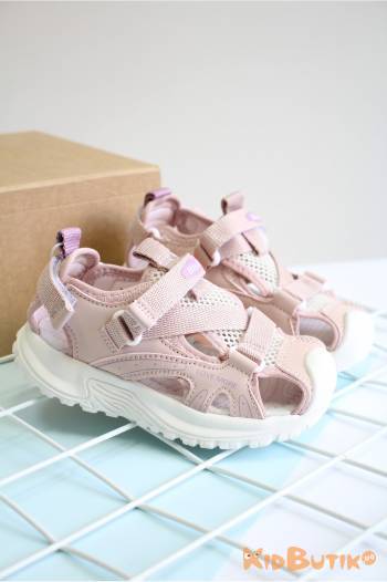 Купить Босоножки розовые закрытые с тесьмой-липучкой Tom.m 26-60072D на КидБутик Босоножки розовые закрытые с тесьмой-липучкой Tom.m 26-60072D