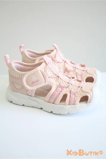 Купить Босоножки розовые закрытые с текстиля Tom.m 26-60049B на КидБутик Босоножки розовые закрытые с текстиля Tom.m 26-60049B