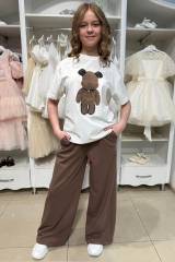 Купить Костюм двойка футболка+штаны для девочки LOCOLOCO ЛЛ26-3Шок(8405) на КидБутик Костюм двойка футболка+штаны для девочки LOCOLOCO ЛЛ26-3Шок(8405)