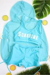 Купить Купальник 3-ка голубой Sunshine Fuba.Vi 26-XM1839Бла на КидБутик Купальник 3-ка голубой Sunshine Fuba.Vi 26-XM1839Бла