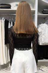 Купить Лонгслив черный укороченный из кружева Блайси Suzie Сю26-32Чор(TP057-Y6F04) на КидБутик Лонгслив черный укороченный из кружева Блайси Suzie Сю26-32Чор(TP057-Y6F04)