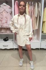 Купить Костюм 2-ка бежевая рубашка+шорты-юбка LOCOLOCO ЛЛ26-42Беж(1096) на КидБутик Костюм 2-ка бежевая рубашка+шорты-юбка LOCOLOCO ЛЛ26-42Беж(1096)