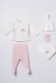 Купить Комплект из 5-ти предметов для маленькой девочки BabyCosy Bc26-4556 на КидБутик Комплект из 5-ти предметов для маленькой девочки BabyCosy Bc26-4556 - фото 7