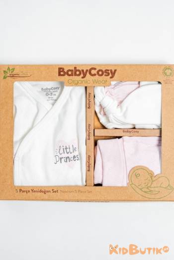 Купить Комплект из 5-ти предметов для маленькой девочки BabyCosy Bc26-4556 на КидБутик Комплект из 5-ти предметов для маленькой девочки BabyCosy Bc26-4556