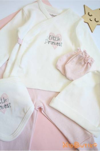 Купить Комплект из 5-ти предметов для маленькой девочки BabyCosy Bc26-4556 на КидБутик Комплект из 5-ти предметов для маленькой девочки BabyCosy Bc26-4556