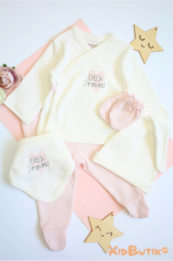 Купить Комплект из 5-ти предметов для маленькой девочки BabyCosy Bc26-4556 на КидБутик Комплект из 5-ти предметов для маленькой девочки BabyCosy Bc26-4556