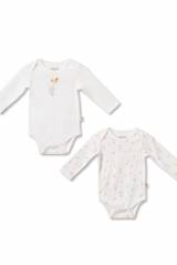 Купить Боди с длинными рукавами 2шт для девочки BabyCosy Bc26-3052 на КидБутик Боди с длинными рукавами 2шт для девочки BabyCosy Bc26-3052