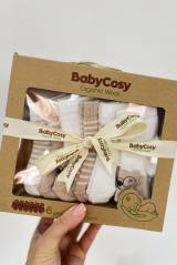 Купить Набор носков 6шт для малышей BabyCosy Bc26-1001 на КидБутик Набор носков 6шт для малышей BabyCosy Bc26-1001