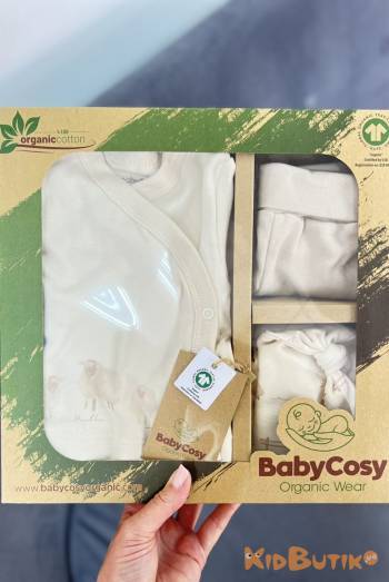 Купити Набір із 5-ти предметів для новонародженого хлопчика BabyCosy Bc26-8189 на КідБутік Набір із 5-ти предметів для новонародженого хлопчика BabyCosy Bc26-8189