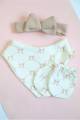 Купить Набор из 5-ти предметов для новорожденной девочки BabyCosy Bc26-8174 на КидБутик Набор из 5-ти предметов для новорожденной девочки BabyCosy Bc26-8174 - фото 8