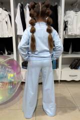 Купить Костюм спорт голубой бомбер+палаццо Амель и Таймис Suzie Сю26-65Блак(BZ024-Y6F03) на КидБутик Костюм спорт голубой бомбер+палаццо Амель и Таймис Suzie Сю26-65Блак(BZ024-Y6F03)