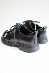 Купить Туфли черные на шнуровке для девочки Fasion Kids 26-8831Чор на КидБутик Туфли черные на шнуровке для девочки Fasion Kids 26-8831Чор