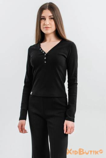 Купити Лонгслів чорного кольору для дівчинки Suzie Сю26-86Чор(SW201-Y6F22) на КідБутік Лонгслів чорного кольору для дівчинки Suzie Сю26-86Чор(SW201-Y6F22)
