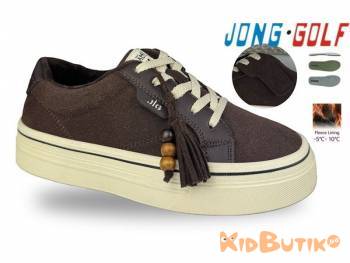 Купити Кеди утеплені шоколадні для дівчинки Jong-Golf 26-C31167-4шок на КідБутік Кеди утеплені шоколадні для дівчинки Jong-Golf 26-C31167-4шок