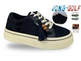 Купить Кеды утепленные черные для девочки Jong-Golf 26-C1167-0чорн на КидБутик Кеды утепленные черные для девочки Jong-Golf 26-C1167-0чорн