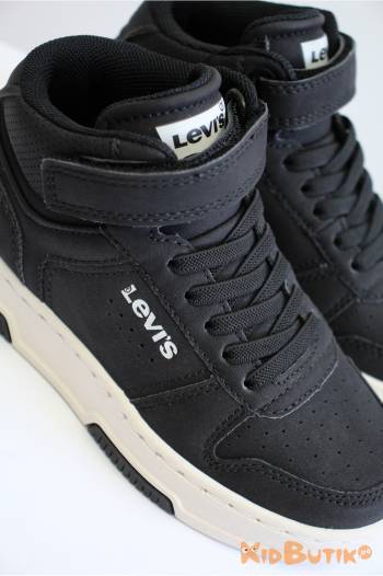 Купить Кроссовки хайтопы для мальчика MAVERICK Levi's Lv26-VMAV0016Sчор на КидБутик Кроссовки хайтопы для мальчика MAVERICK Levi's Lv26-VMAV0016Sчор