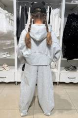 Купить Костюм 2-ка серого цвета для девочки Xuanlu КВ26-24Ср(012Q32) на КидБутик Костюм 2-ка серого цвета для девочки Xuanlu КВ26-24Ср(012Q32)
