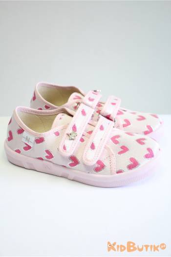 Купити Капці рожеві зі сердечками Ellis Waldi 26-391-904 на КідБутік Капці рожеві зі сердечками Ellis Waldi 26-391-904